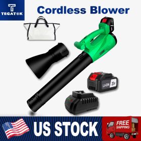 Leaf Blower - 450 CFM 125 MPH 20V Leaf Blower Cordless 1 X 3.0 Ah Battery & Charger Electric Leaf Blower Battery Operated Leaf Blower for Snow Removal