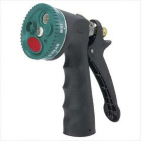 Gilmour 7 Pattern Cushion Grip Metal Hose Nozzle