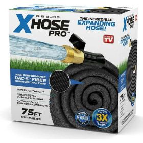 Big Boss Xhose Pro Dac 5, 75 ft, The Original Expandable Garden Hose, Lightweight & Durable, As Seen on TV