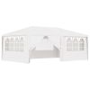 Professional Party Tent with Side Walls 13.1'x19.7' White 0.3 oz/ft¬≤