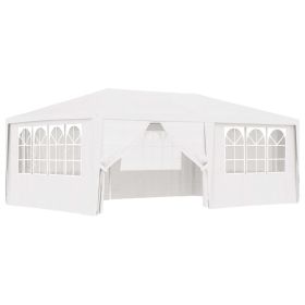 Professional Party Tent with Side Walls 13.1'x19.7' White 0.3 oz/ft¬≤