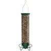 Flipper Squirrel-Proof Tube Bird Feeder, Green