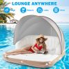 Inflatable Pool Float Lounge Swimming Raft