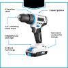 20-Volt Cordless 1/2-inch Drill/Driver Kit; (1) 1.5Ah Lithium-Ion Battery; Gen 2