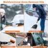 5 in 1 Detachable Snow Remover Kits Extendable Ice Scraper Snow Shovel 180¬∞ Adjustable Snow Brush Head for Car Windshield Roof