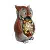 [only for pickup with a prepaid label]Garden Statue Owl Figurines,Solar Powered Resin Animal Sculpture with 5 Led Lights for Patio,Lawn, Garden Decor