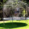 Kids Trampoline Sprinkler Outdoor Water Park Sprinkler for Kids Outdoor Water Game Toys