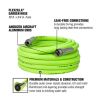 Flexzilla¬Æ Garden Hose, 3/4" x 50', 3/4" - 11 1/2 GHT Fittings, Flexible Hybrid Polymer, ZillaGreen¬Æ