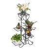 Metal Plant Stands;  Heavy Duty Flower Pot Stands for Multiple Plant