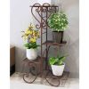 Metal Plant Stands;  Heavy Duty Flower Pot Stands for Multiple Plant