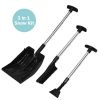 Home Multi Functions Adjustable Aluminum Snow Shovel With Anti-Skid Handle