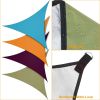 13.12ft Shade Sail Patio Cover Shade Canopy Camping Sail Awning Sail Sunscreen Shelter Triangle Cover