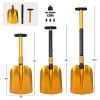 Home Multi Functions Adjustable Aluminum Snow Shovel With Anti-Skid Handle