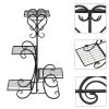 Metal Plant Stands;  Heavy Duty Flower Pot Stands for Multiple Plant